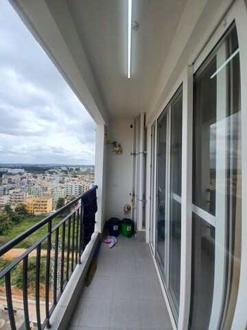 Balcony in 1 BHK Apartment at Godrej Nurture Electronic City, Electronic City Phase I – for Rent