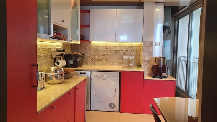 Kitchen, one-hiranandani-park 3 Bedroom 1305 Sq.Ft. Apartment In Ghodbunder Road Thane 9016856