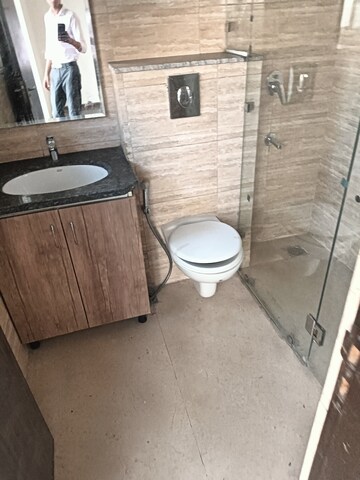 Bathroom in 3 BHK Apartment at Ansal Highland Park, Sector 103 – for Rent