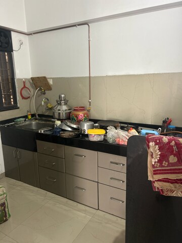 Kitchen in 1 BHK Apartment at Saarrthi Savvy Homes, Bhagwan Nagar – for Rent