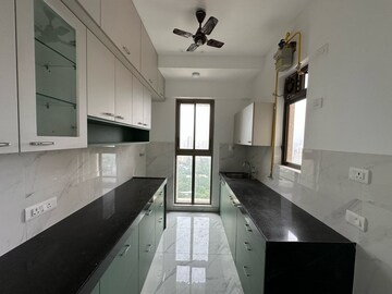 Kitchen in 1 BHK Apartment at Raymond Realty Phase II, Swastik Garden – for Rent
