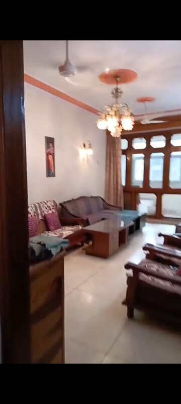 Living Room in 3 BHK Apartment at Ip Extension – for Rent