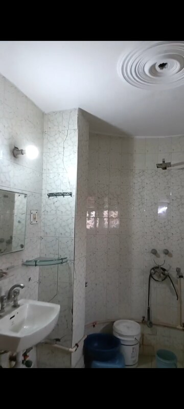 Bathroom in 3 BHK Apartment at Ip Extension – for Rent