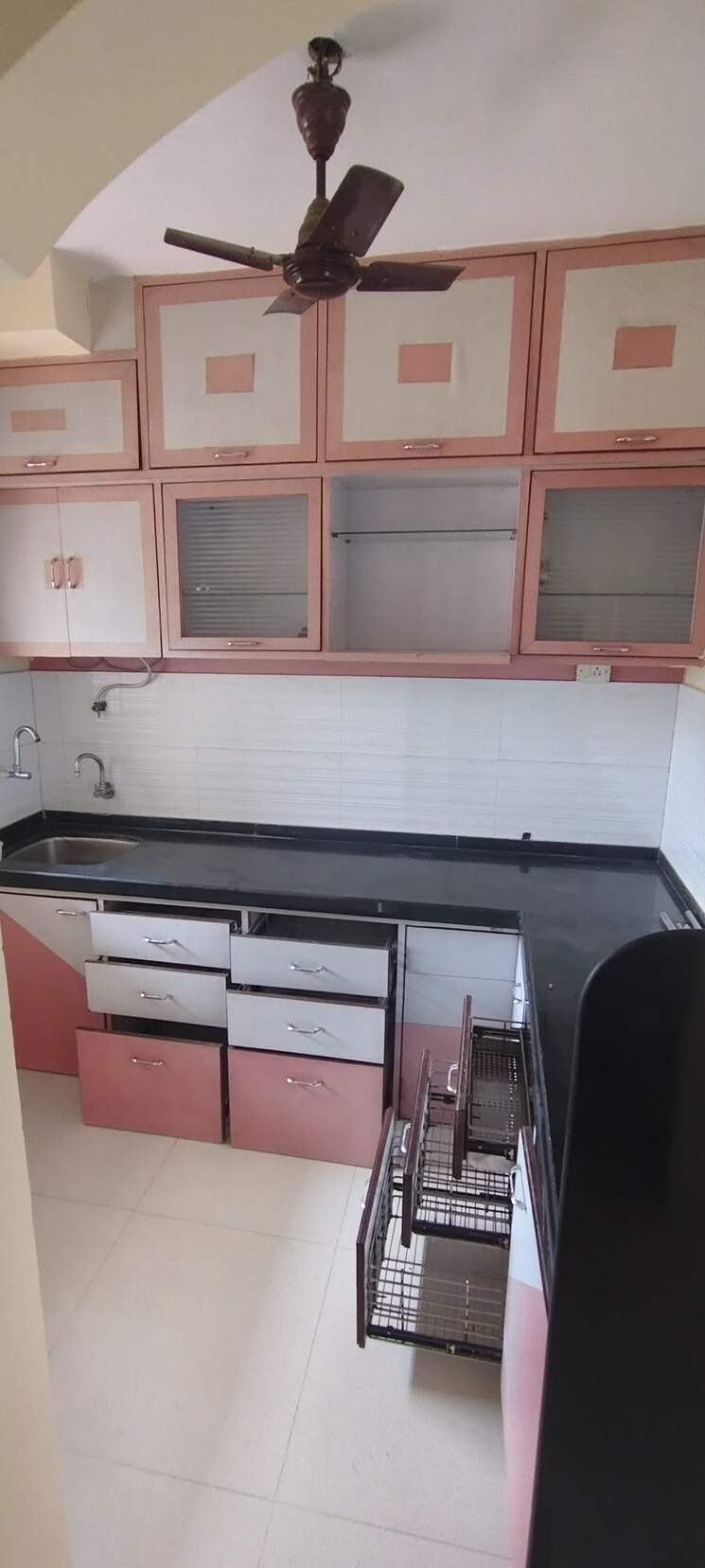 Kitchen, rosa-classique 1 Bedroom 550 Sq.Ft. Apartment In Kasarvadavali Thane 9016967