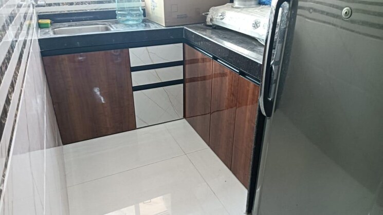 Kitchen, rosa-classique 1 Bedroom 550 Sq.Ft. Apartment In Kasarvadavali Thane 9016967