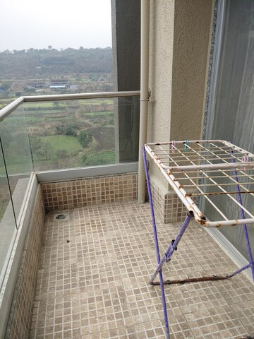 Balcony in 2 BHK Apartment at Manav Perfect 10, Balewadi – for Rent