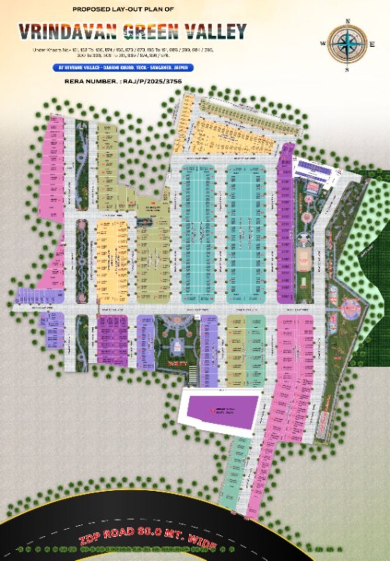 Exterior View, felicity-nature-greens  166 Sq.Yd. Plot In Ajmer Road Jaipur 9016867
