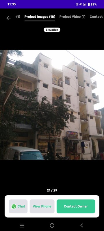 1.5 BHK Apartment – Exterior View View at Sarita Vihar Pocket-C RWA, Sarita Vihar - for Rent