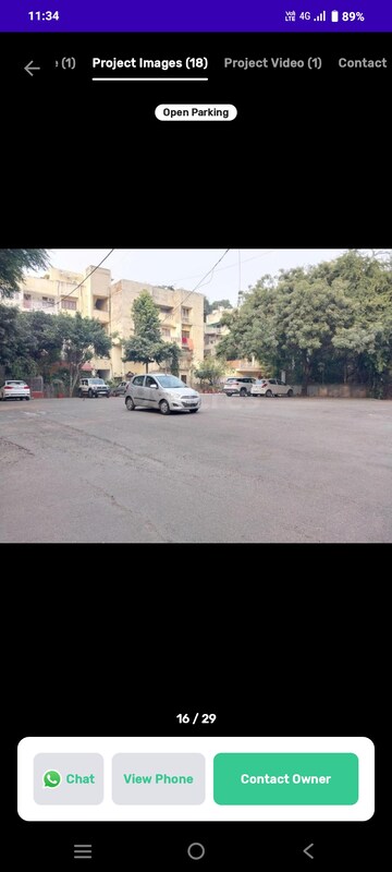 Parking in 1.5 BHK Apartment at Sarita Vihar Pocket-C RWA, Sarita Vihar – for Rent