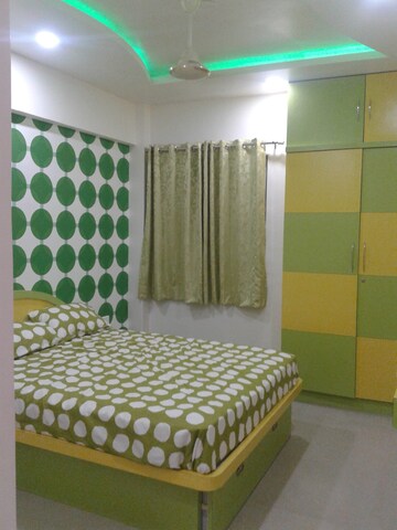 Bedroom in 2 BHK Apartment at Sahyadri Heights Anand Nagar, Anand Nagar – for Rent