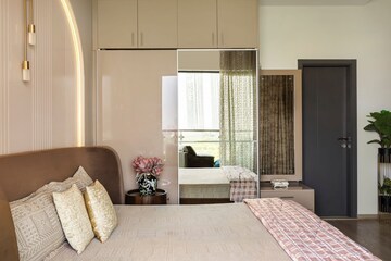 Bedroom in 4 BHK Apartment at Emaar Palm Terraces Select, Sector 66 – for Rent