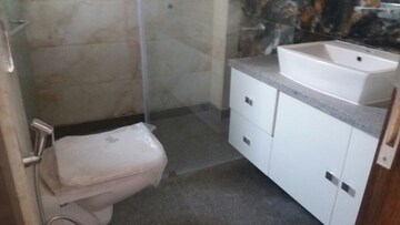 Bathroom in 3 BHK Builder Floor at Shivalik Colony – for Rent