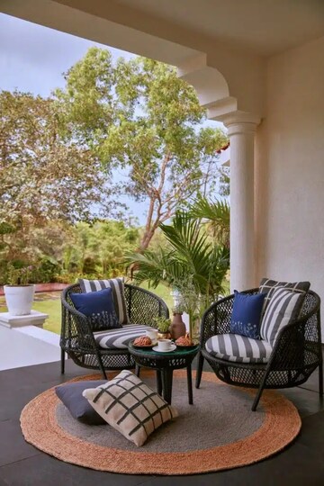Living Room in 4 BHK Villa at Assagao – for Sale