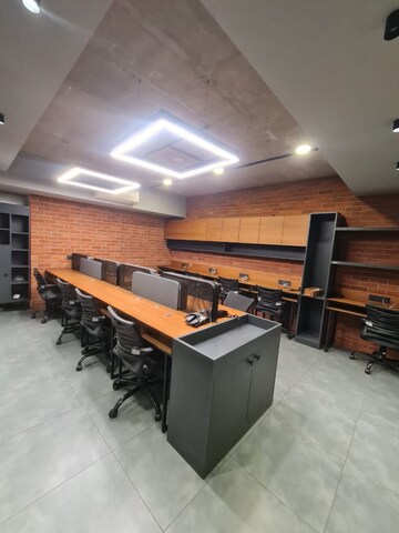 Team Area in  Office Space at Binori B Square 1, Vikram Nagar – for Rent