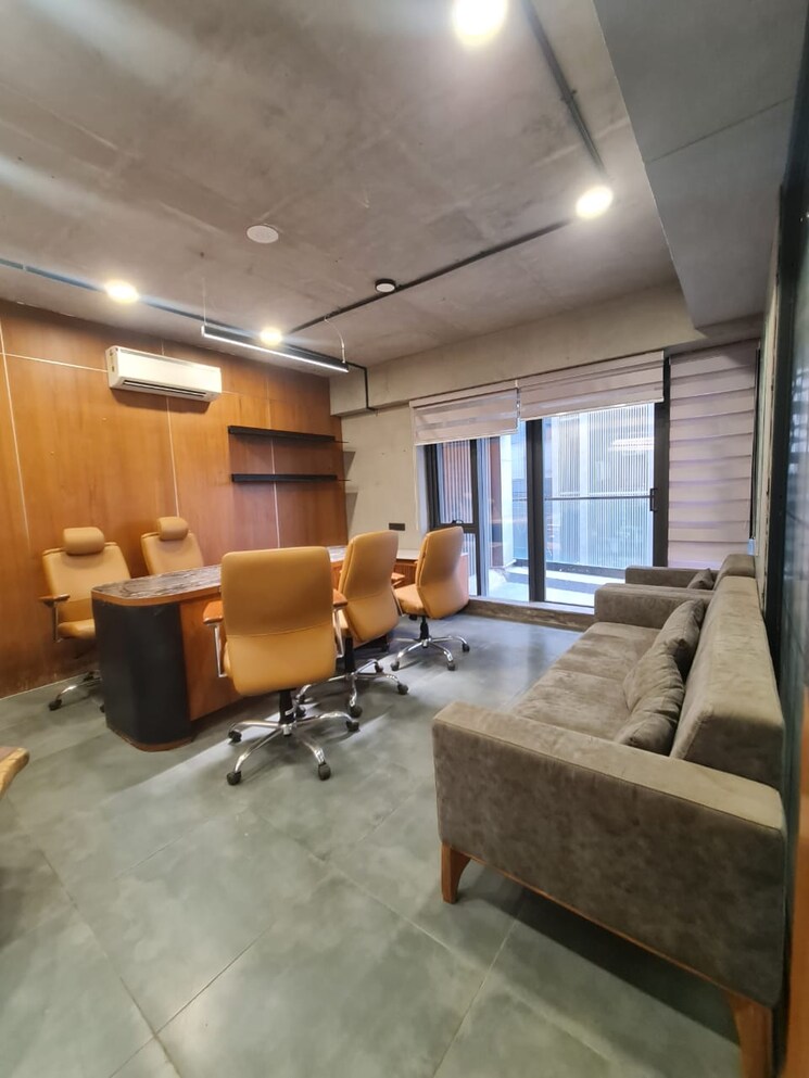 Living Room, binori-b-square-1 Commercial Office Space 1870 Sq.Ft. In Vikram Nagar Ahmedabad 9017134