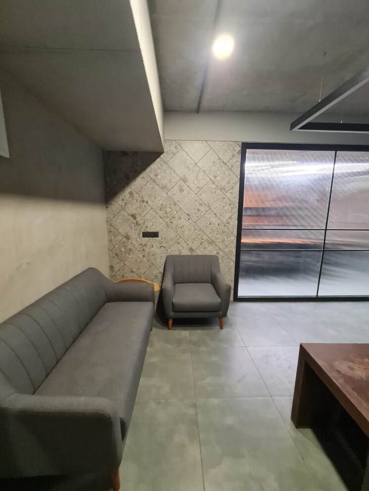 Living Room, binori-b-square-1 Commercial Office Space 1870 Sq.Ft. In Vikram Nagar Ahmedabad 9017134