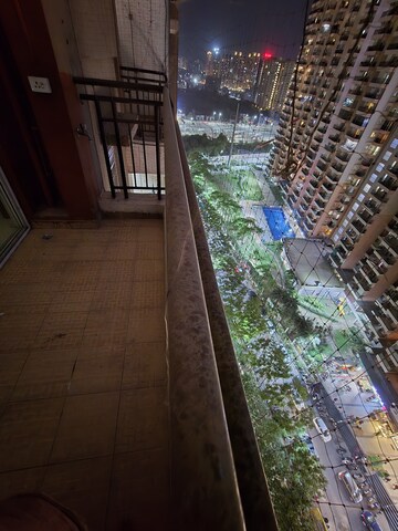 Balcony in 2 BHK Apartment at Raj Nagar Extension – for Rent