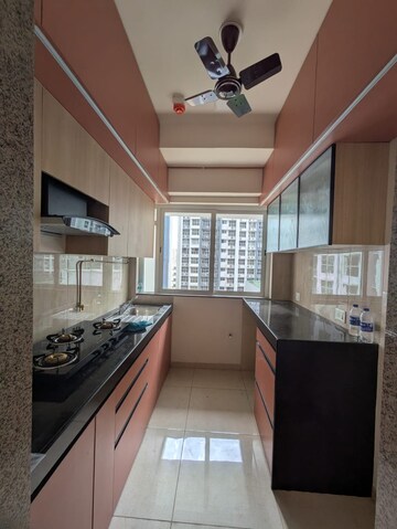 Kitchen in 1 BHK Apartment at LnT Veridian, Powai – for Rent