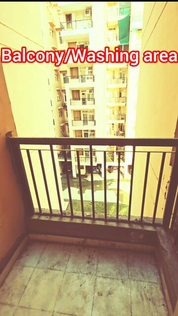 Balcony in 2 BHK Apartment at Greenwell Society, Gyan Khand I – for Sale