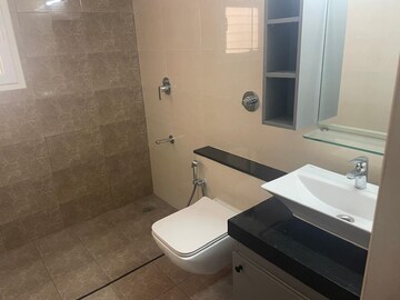Bathroom in 3 BHK Apartment at Puravankara Purva Zenium, Hosahalli – for Rent