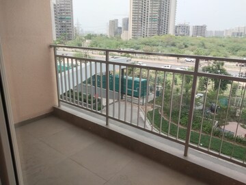 Balcony in 3 BHK Apartment at Shapoorji Pallonji Joyville Phase 3, Sector 102 – for Rent