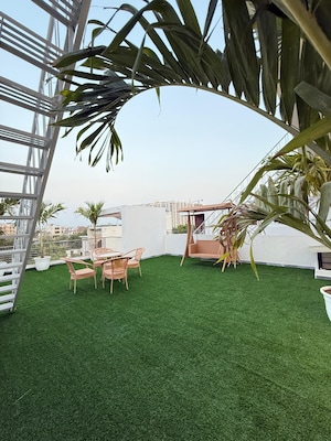 Terrace in 4 BHK Villa at Vaishali Nagar – for Sale