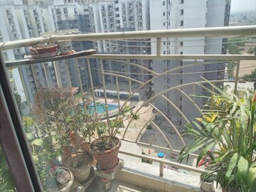 Balcony in 2 BHK Apartment at Dasna – for Rent