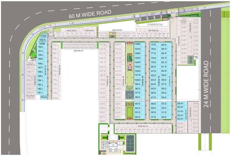 Master Plan, rof-pravasa 3.5 Bedroom 1850 Sq.Ft. Builder Floor In Sector 88a Gurgaon 9017456