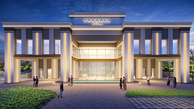 Exterior View, rof-pravasa 3.5 Bedroom 1850 Sq.Ft. Builder Floor In Sector 88a Gurgaon 9017456