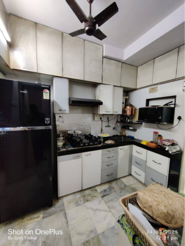 Kitchen in 1 BHK Apartment at Ashish Complex Dahisar East, Shakti Nagar – for Sale