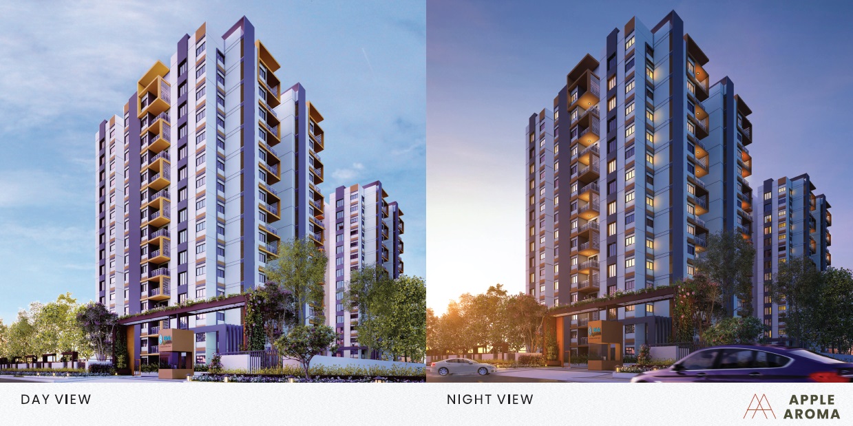 3 BHK 1340 Sq.Ft. Apartment in Birla Apple Aroma