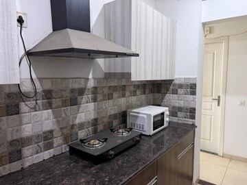 Kitchen in 3 BHK Apartment at International Airport Road – for Rent