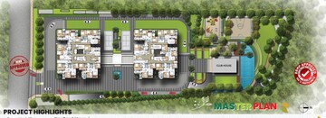 Master Plan in 3 BHK Apartment at Birla Apple Aroma, Jp Nagar – for Sale