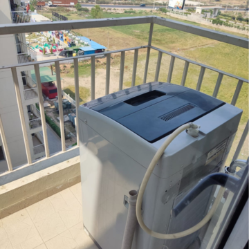 Balcony in 3 BHK Apartment at International Airport Road – for Rent