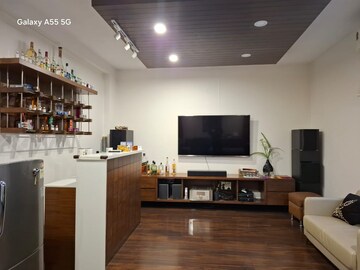 Living Room in 3 BHK Apartment at Banjara Hills – for Rent