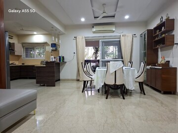 Living Room in 3 BHK Apartment at Banjara Hills – for Rent