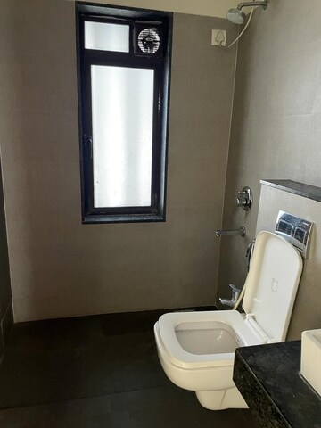 Bathroom in 2 BHK Apartment at Rustomjee Meridian, Kandivali West – for Rent