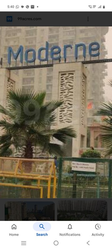 2 BHK Apartment – Exterior View View at Mahagun Moderne, Sector 78 - for Sale