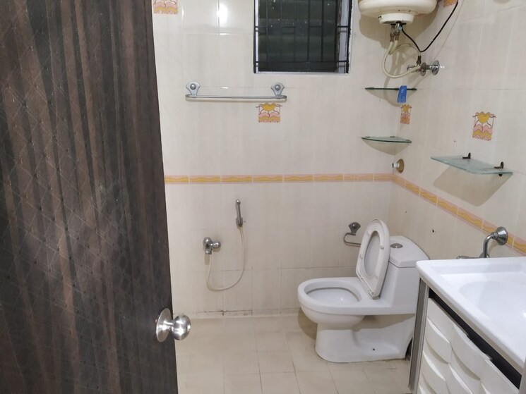 Bathroom, maria-nest 3 Bedroom 1450 Sq.Ft. Apartment In Cox Town Bangalore 9017708