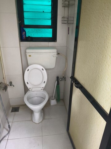 Bathroom in 2 BHK Apartment at Hiranandani Powai Park, Powai – for Rent