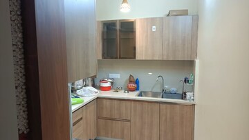 Kitchen in 2 BHK Apartment at Ramprastha Apartments, Ramprastha Colony – for Rent