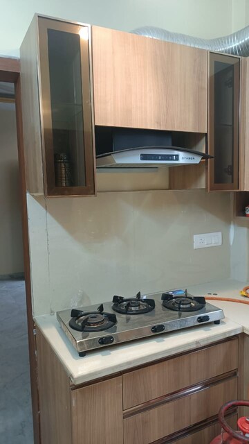 Kitchen in 2 BHK Apartment at Ramprastha Apartments, Ramprastha Colony – for Rent