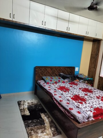 Bedroom in 1.5 BHK Apartment at Prayeja Pearl, Nanded – for Rent