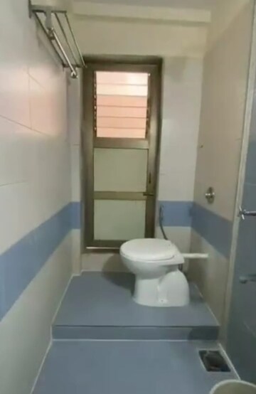 Bathroom in 2 BHK Apartment at Kabra Hyde Park, Manpada – for Rent