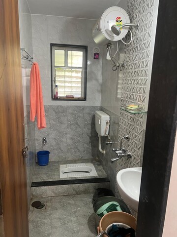 Bathroom in 2 BHK Apartment at Paranjape Madhukosh Phase III, Dhayari – for Rent