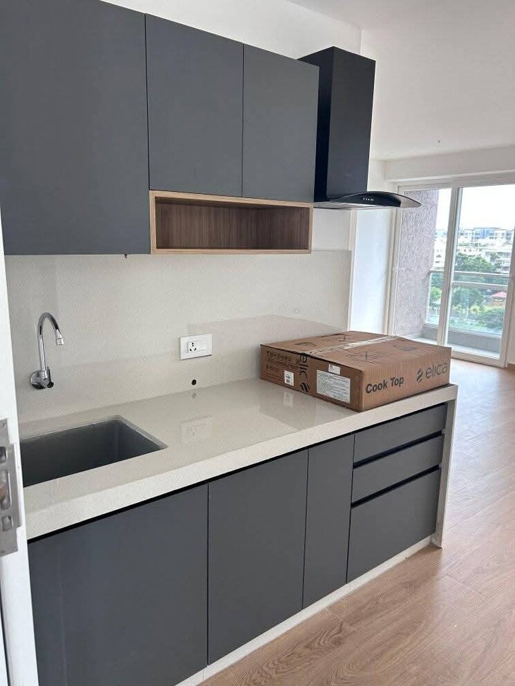 Kitchen, yashcon-neon 1 Bedroom 500 Sq.Ft. Apartment In Viman Nagar Pune 9018015