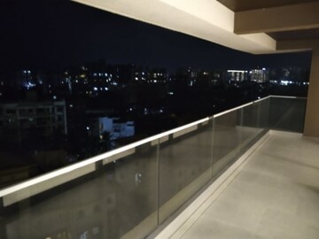 Balcony in 3.5 BHK Apartment at Kalpataru Solitaire, Juhu – for Rent
