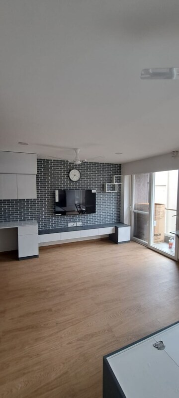Living Room in 1 BHK Apartment at Yashcon Neon, Viman Nagar – for Rent