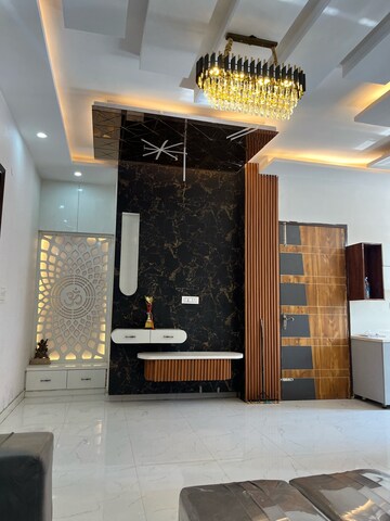 Living Room in 3.5 BHK Builder Floor at High Ground – for Sale