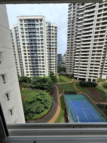 Balcony in 2 BHK Apartment at LnT Realty Emerald Isle, Powai – for Rent